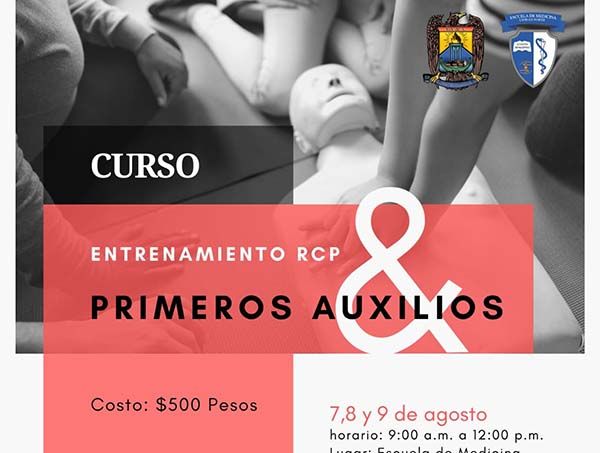 Invitan a curso RCP y Primeros Auxilios