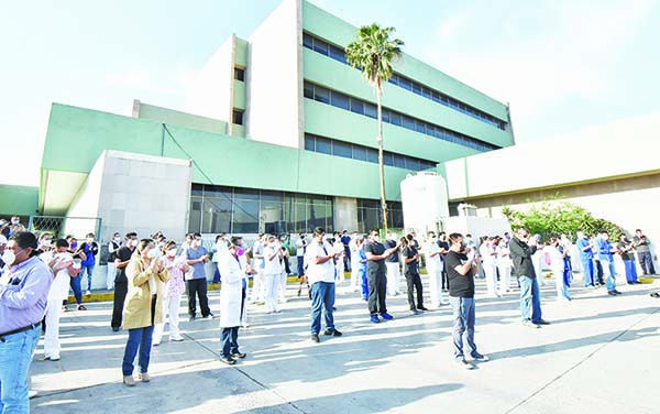 Temen brote Covid en Clínica 7 IMSS