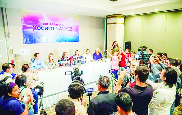 Acusa Xóchitl Gálvez mano negra en el FA