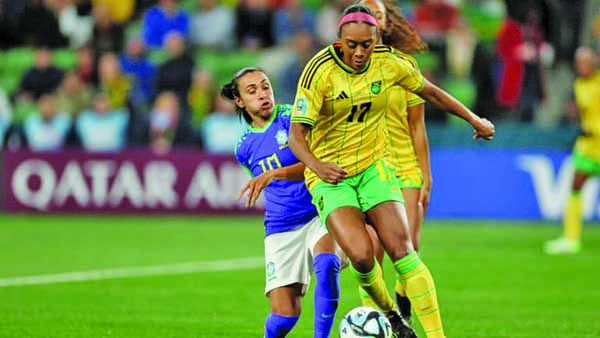 BRASIL ES ELIMINADA POR JAMAICA EN EL ÚLTIMO PARTIDO DE MARTA EN COPAS DEL MUNDO