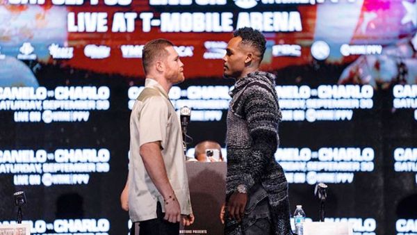 ‘CANELO’ ÁLVAREZ TRAS SU CAREO CON JERMELL CHARLO: ‘YO SOY UN PELEADOR PEQUEÑO PERO CAB…’