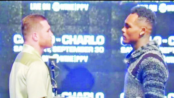 CANELO ÁLVAREZ Y JERMELL CHARLO PROMETEN ‘FUEGOS ARTIFICIALES’ EN SU PELEA