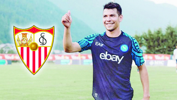 CHUCKY LOZANO DESPIERTA INTERÉS DEL SEVILLA Y YA PLANEA NEGOCIAR CON NAPOLI