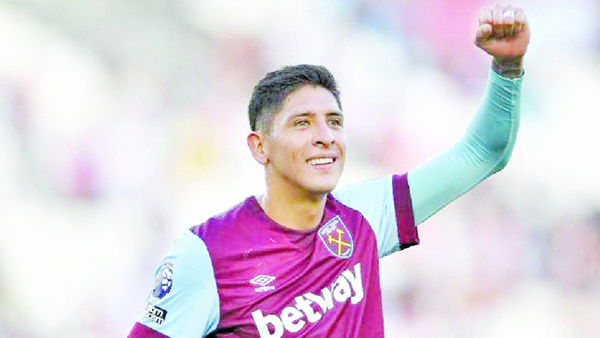 WEST HAM, CON EDSON ÁLVAREZ DE TITULAR, VENCIÓ AL BRIGHTON POR PRIMERA VEZ EN SU HISTORIA