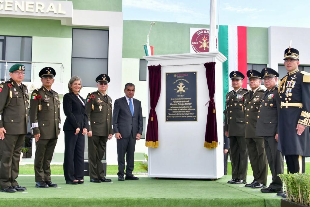 NUEVO CUARTEL MILITAR VIENE A CONSOLIDAR LA SEGURIDAD PÚBLICA DE COAHUILA: MARS