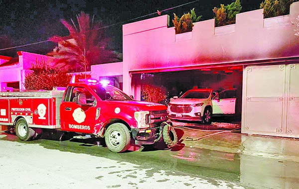 Atienden Bomberos reporte de incendio