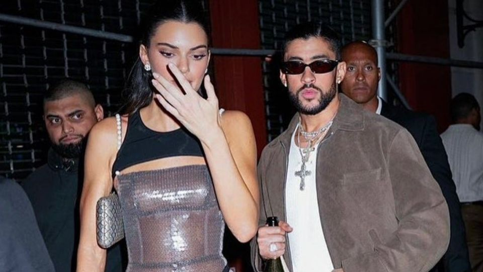 Bad Bunny ya no oculta su amor, lo captan llenando de besos y caricias a Kendall Jenner