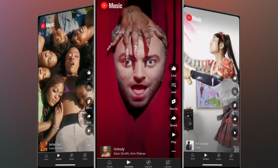 YouTube Music lanza «Samples», te decimos cómo usarla