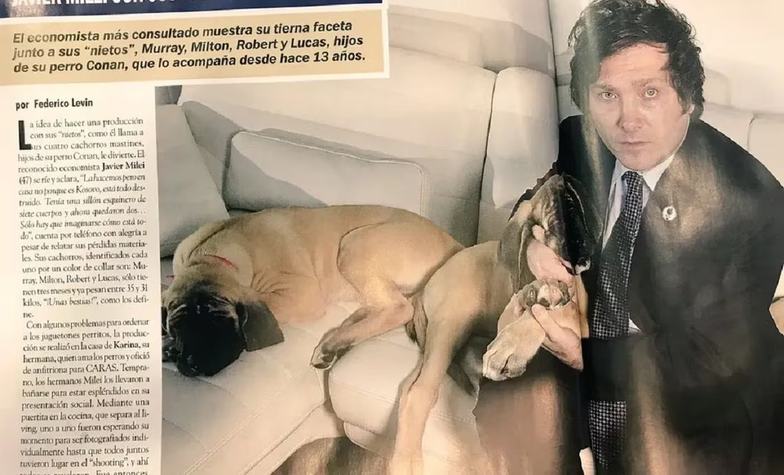 ¿Cuánto le costó al candidato argentino Javier Milei clonar a su perro Conan?