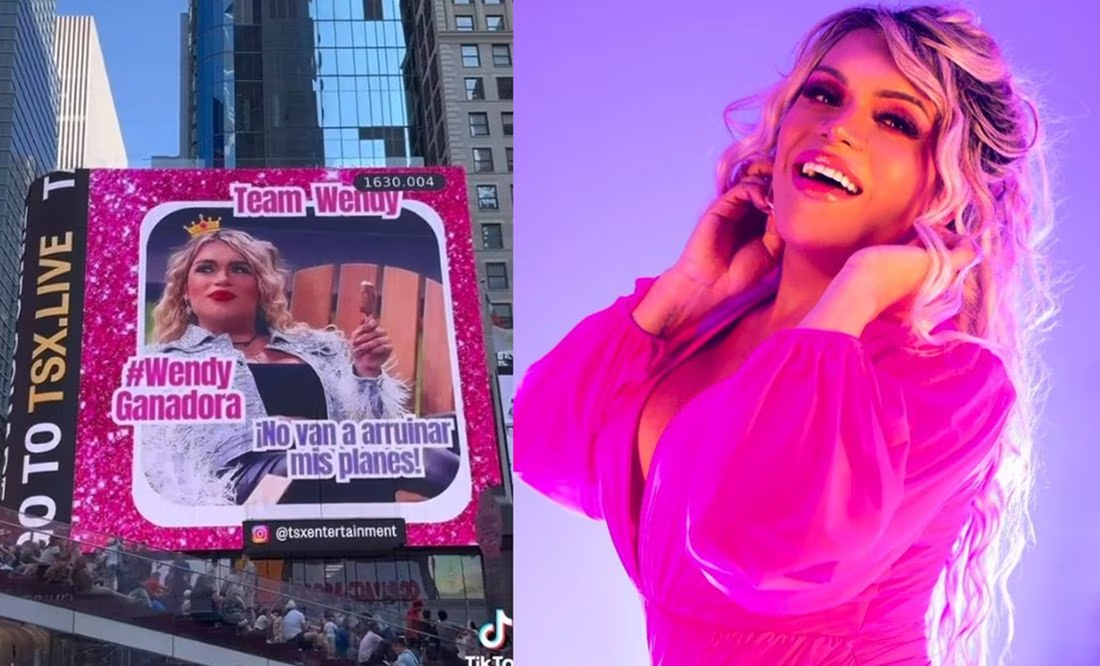 Nimoderrimo! Wendy Guevara aparece en Times Square, Nueva York… no es la primera vez