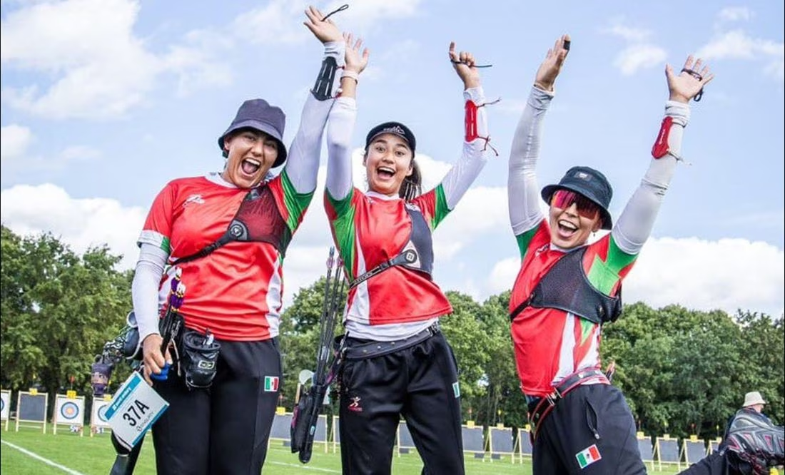 ¡Ya es oficial! Arqueras mexicanas consiguen cuatro plazas olímpicas para París 2024