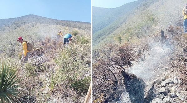 Sofoca personal de SEMA 2 incendios en La Carbonera