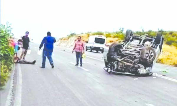 Fallece conductor tras volcar en Las Codornices