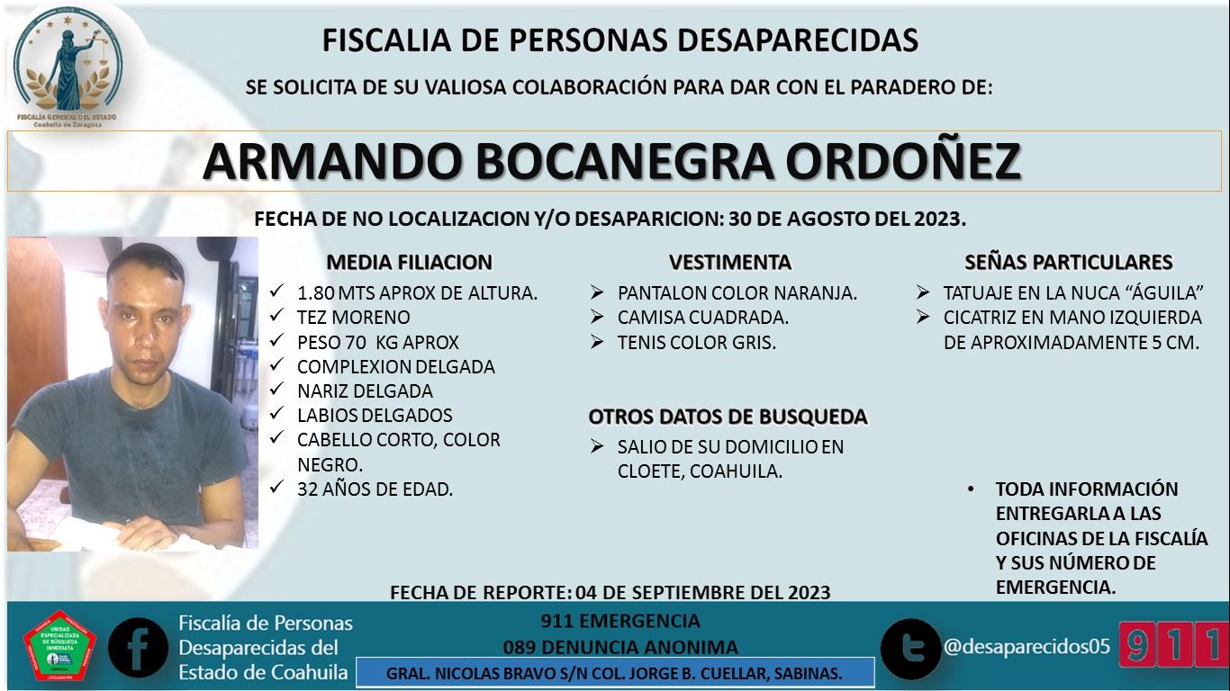 Buscan padres a hijo