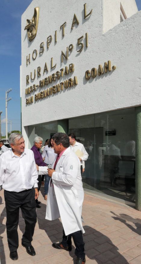 Hospital Rural en SB; otra mentira de AMLO