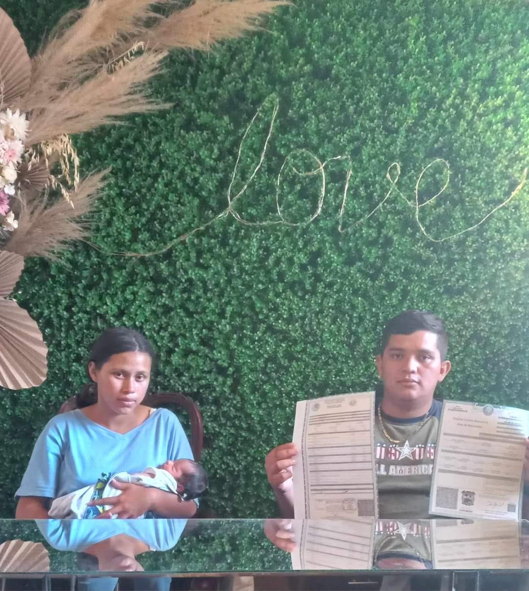 Registran hondureños a bebé nacido en Sabinas