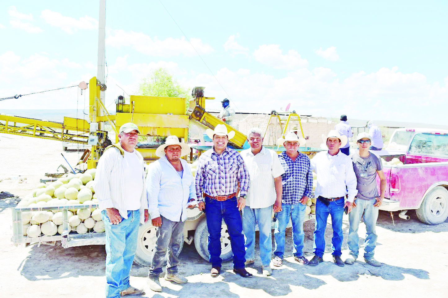 Reconoce Alcalde a productores de melón