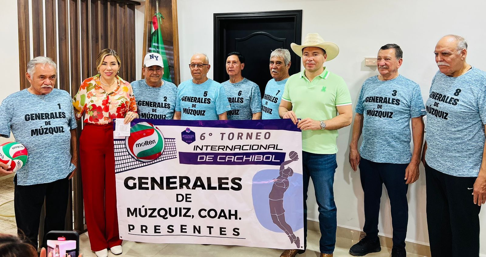 Recibe equipo apoyo para viajar a Cancún