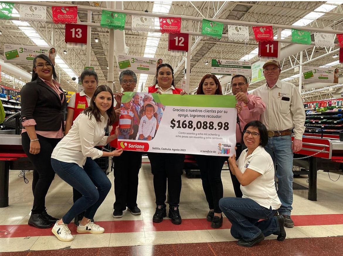 Beneficia Navidad en el Campo a Ciénegas Fundación ya alista más apoyos a distintas municipalidades del Estado