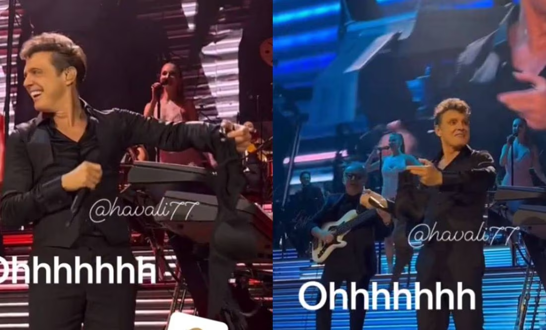Arrojan prendas íntimas a Luis Miguel en pleno concierto y así reaccionó el cantante