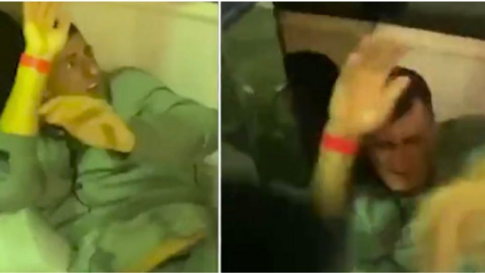 VIDEO: captan brutal golpiza contra famoso tenista afuera de un estudio de tatuajes, «levántate p**rro»