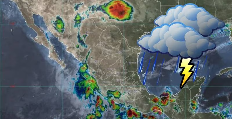 Lluvias, frío y… ¡tornados! 27 entidades estarán ‘bajo el agua’ este martes 12 de septiembre