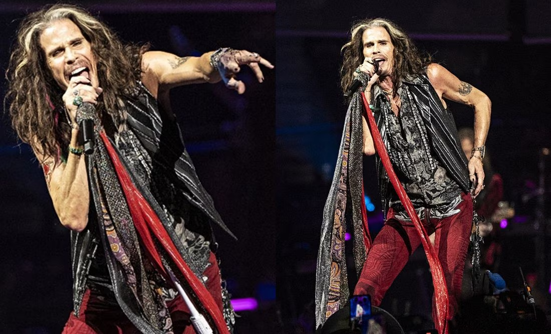 Cuerdas vocales de Steven Tyler sangran en concierto, aseguran que «están destrozadas»
