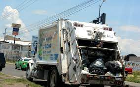 Encuentran granada en un camión de basura