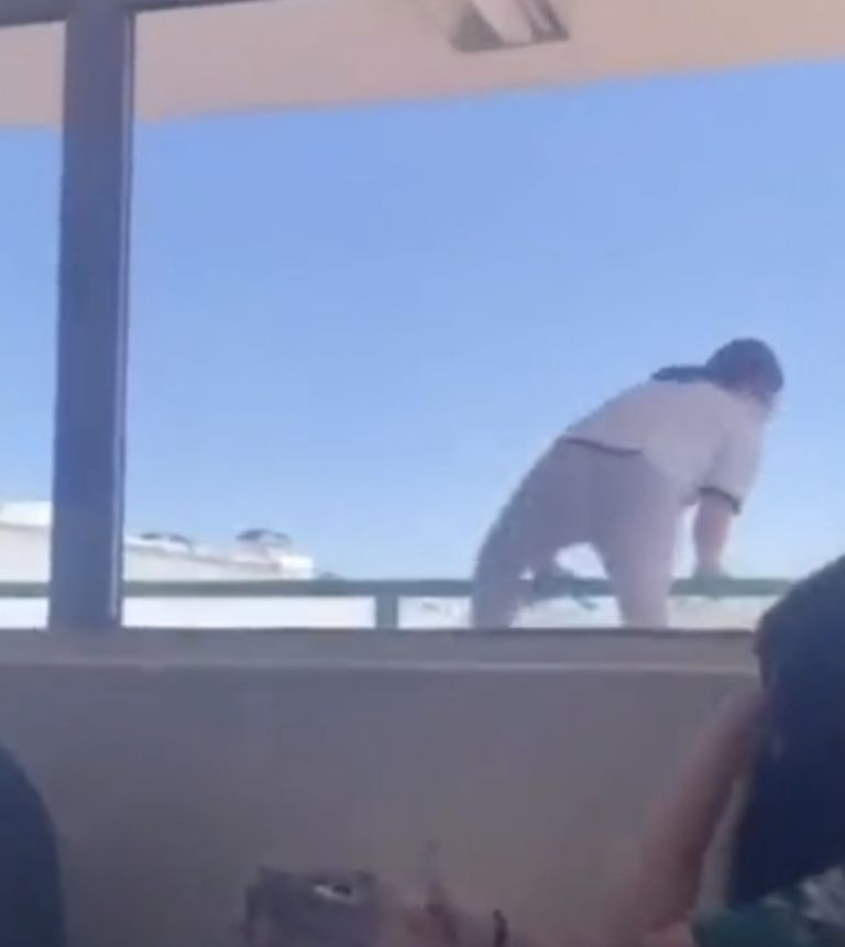 FUERTES IMÁGENES: estudiante se lanza desde el tercer piso de su escuela en Chihuahua