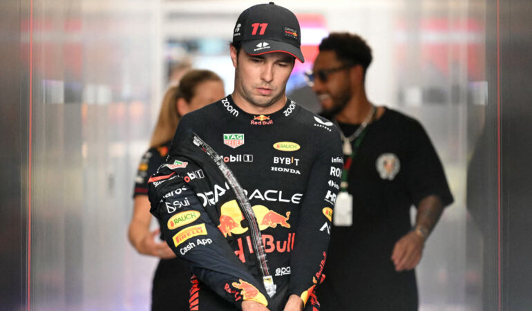Checo Pérez confiesa que su salud mental se vio afectada: «Mi familia se merece tener un padre alegre»