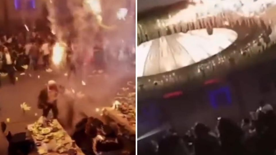 VIDEO: así inició el fatal incendio que dejó 114 muertos en una boda