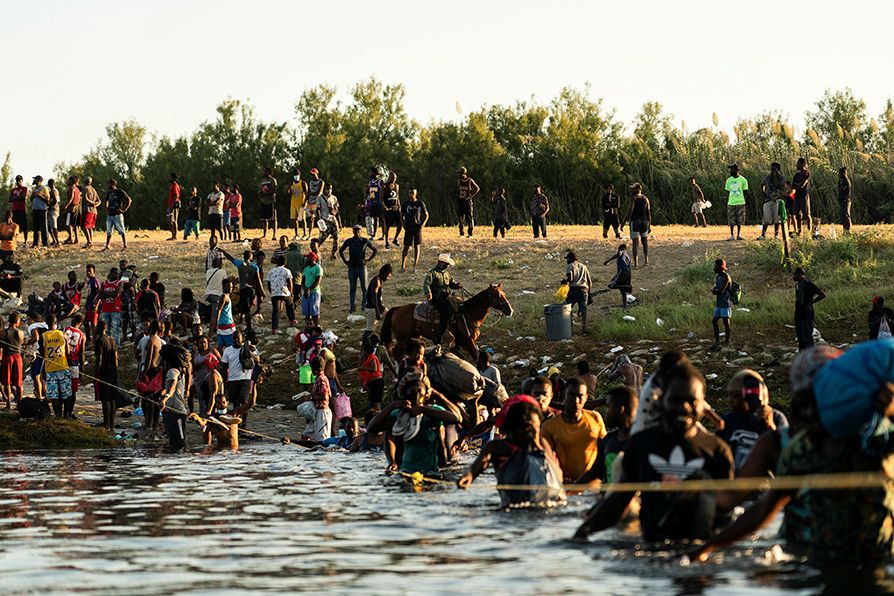 Reportan cifra record de cruce de migrantes