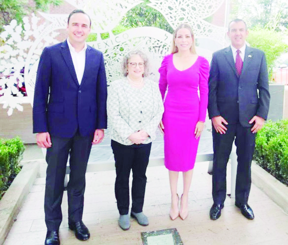 Se reúne Manolo Jiménez con Embajadora de Israel