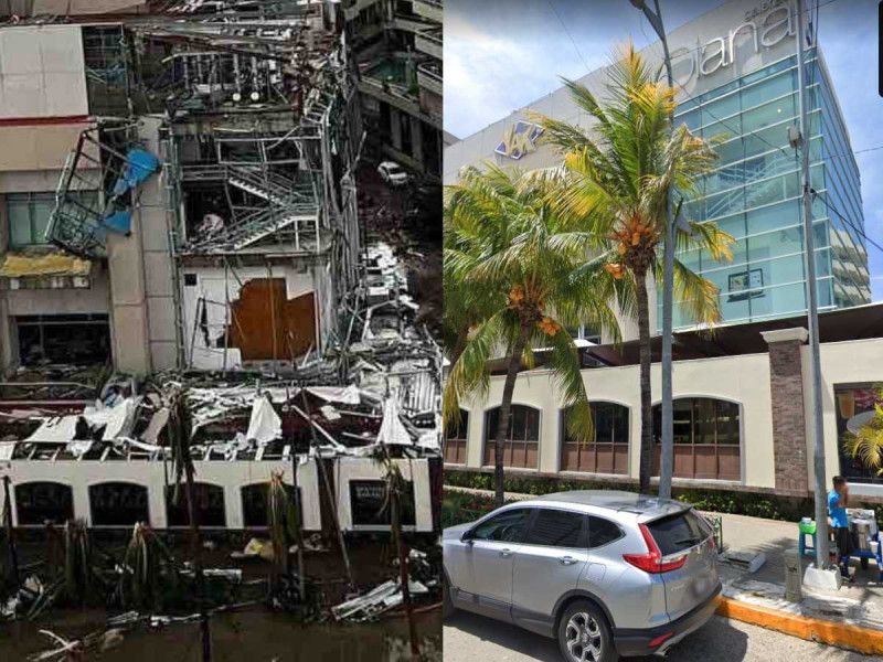 Destroza Otis Galerías Diana