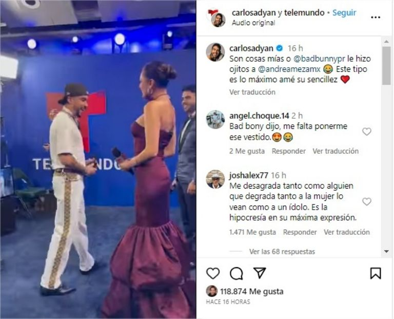 VIDEO:¿Bad Bunny olvida a Kendall Jenner? así cayó el cantante ante la belleza de la ex Miss Universo mexicana