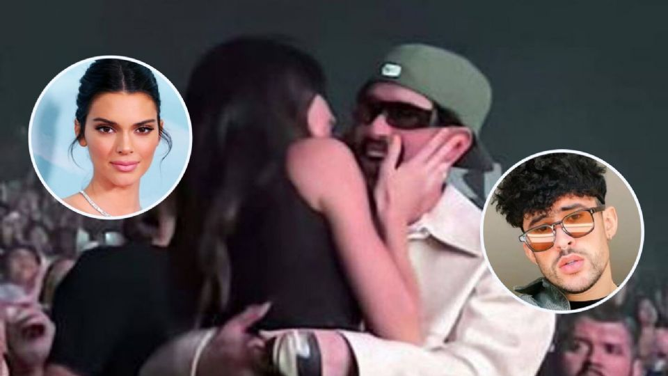 Kendall Jenner y Bad Bunny protagonizan ROMÁNTICA cita en el concierto de Luis Miguel