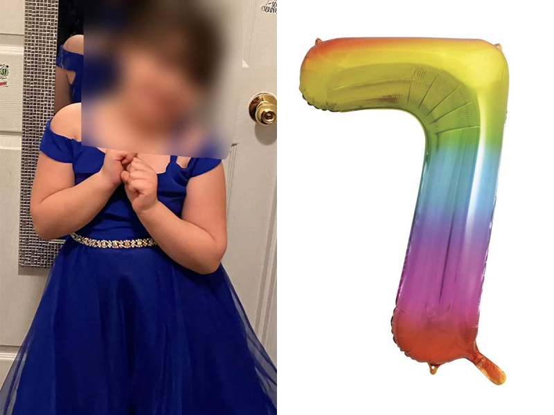 Mamá llora muerte de su única hija al desinflar un globo