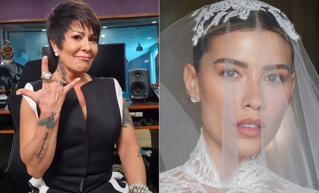 Le llueven críticas a Alejandra Guzmán por publicar polémica foto a horas de la boda de Michelle Salas
