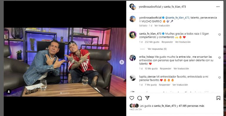 VIDEO: Santa Fe Klan: así fue como consiguió sus primeros trabajos con raperos importantes y nadie le pagaba ni un peso