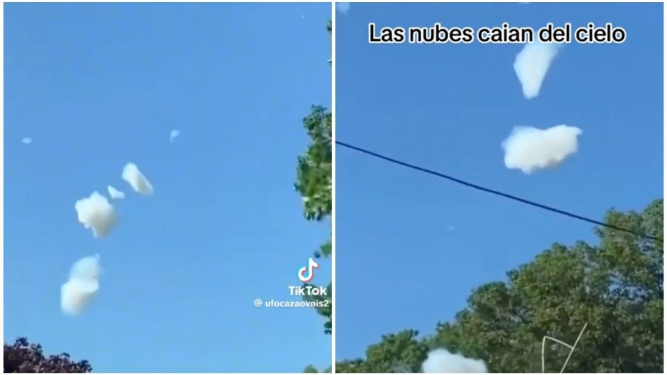 Captan en Tijuana extrañas nubes descender y muchos aseguran que es un «error en la Matrix»