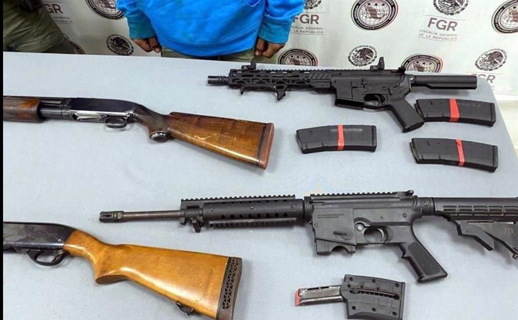 Cae hombre con armas en la Matehuala-Saltillo