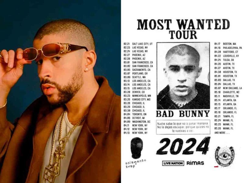 ¡Vayan ahorrando! Bad Bunny anuncia su nueva gira mundial; comenzará en febrero en EU