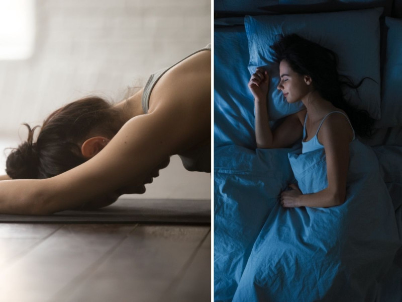 ¿Duermes pero no descansas? Esta postura de yoga equivale a 4 horas de sueño en sólo unos minutos y es muy fácil de hacer