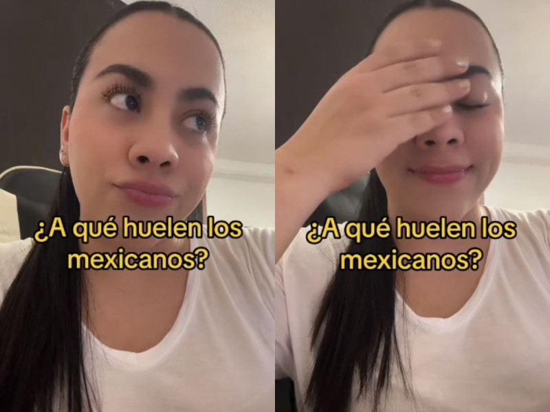 «¿A qué huelen los mexicanos?» un extranjero le responde a una tiktoker