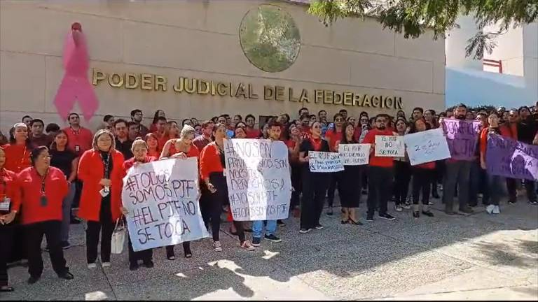 Levantan paro empleados del Poder Judicial