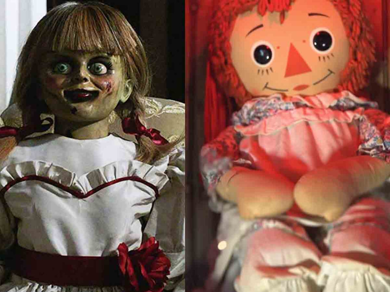 Cambian de vitrina a muñeca Annabelle pese a advertencia de los Warren sobre no tocarla