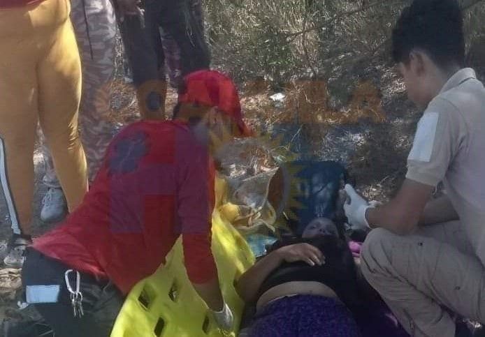 Migrante venezolana se desmaya en Allende