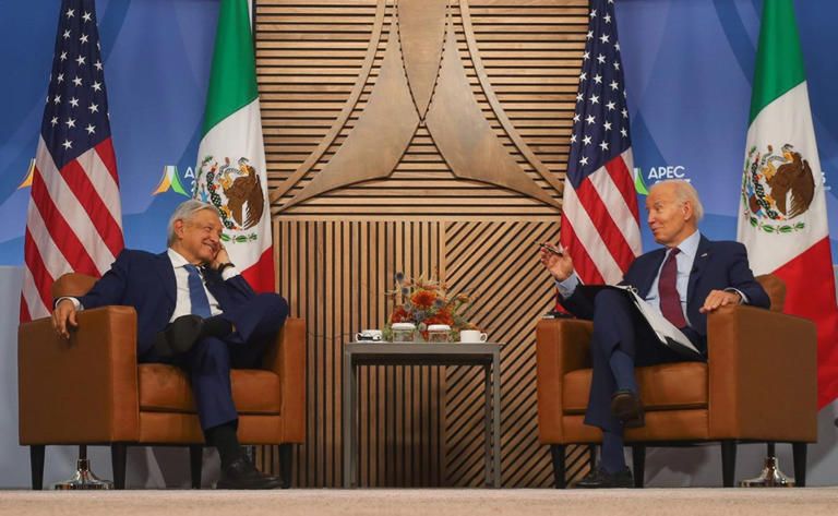 Se encela Biden con López Obrador