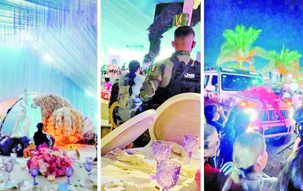 Persiguen a capo tras narcofiesta de XV años