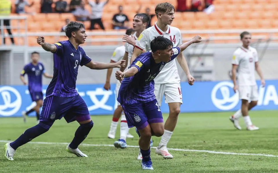 Argentina Sub-17 le pasó por encima a Polonia